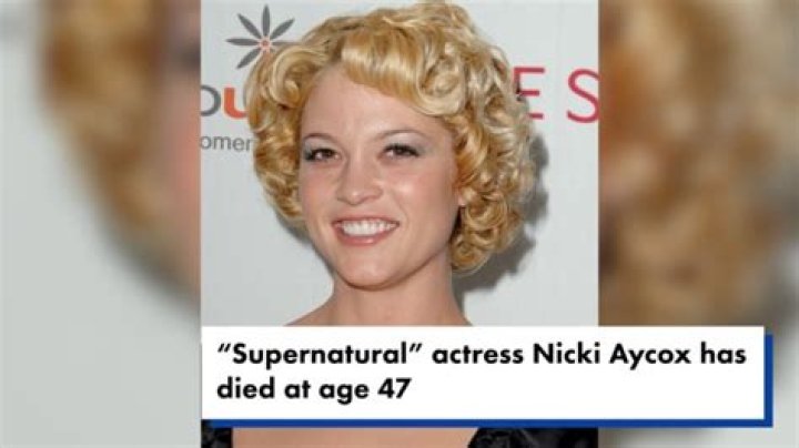 'Supernatural' Actress Nicki Aycox Has Died at Age 47