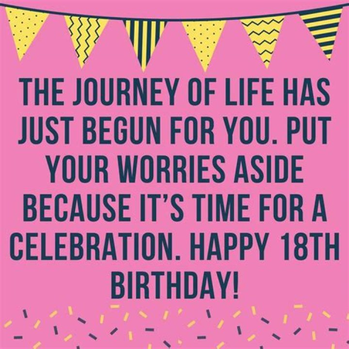 50+ cool happy 18th birthday wishes, quotes, images and memes