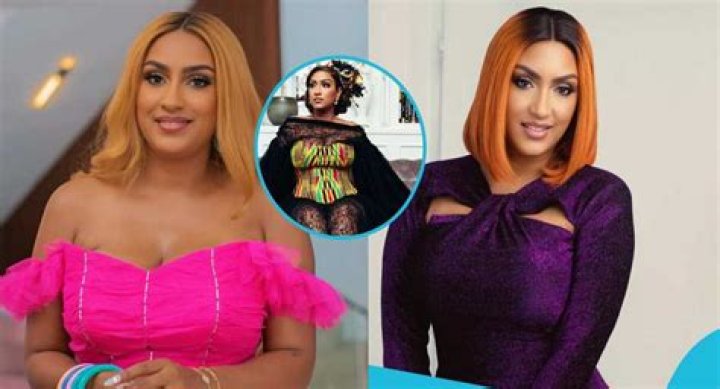 AMVCA 2024: Juliet Ibrahim Wears Black See-Through Billowing Sleeve Gown Designed With Kente Bustier