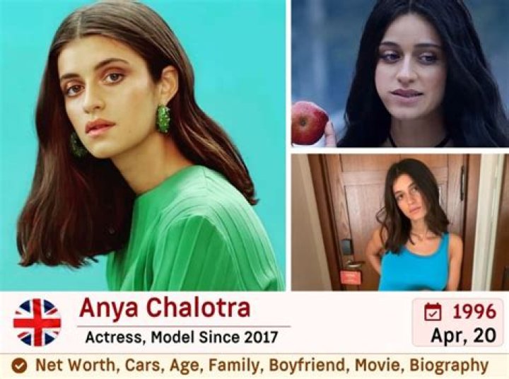 Anya Chalotra – Biography, Facts & Life Story