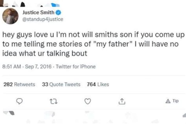 Are Will Smith And Justice Smith Related? Share Lot Of Similarities