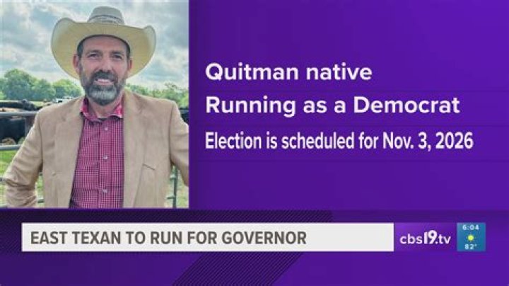 Chad Prather Is Running For Texas Governor Post His Comedy Tour