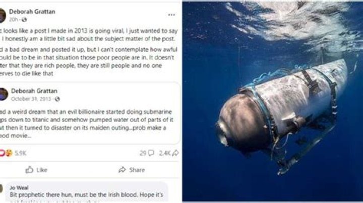 “Every Bit of This is Weird”: Lady’s Dream About Titanic Submarine in 2013 Happens 10 Years Later, Goes Viral