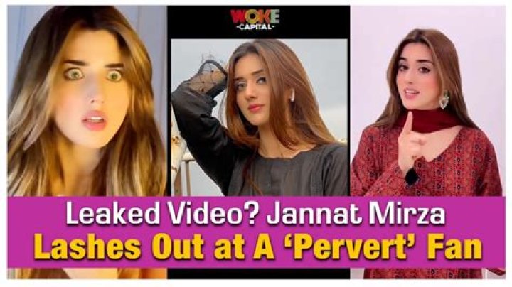 Hira Faisal Leaked Video: Controversy With Jannat Mirza