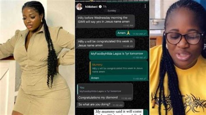 "How Did She Know?" Leaked Chat Between Hilda Baci and Her Mother about Guinness Verification Trends