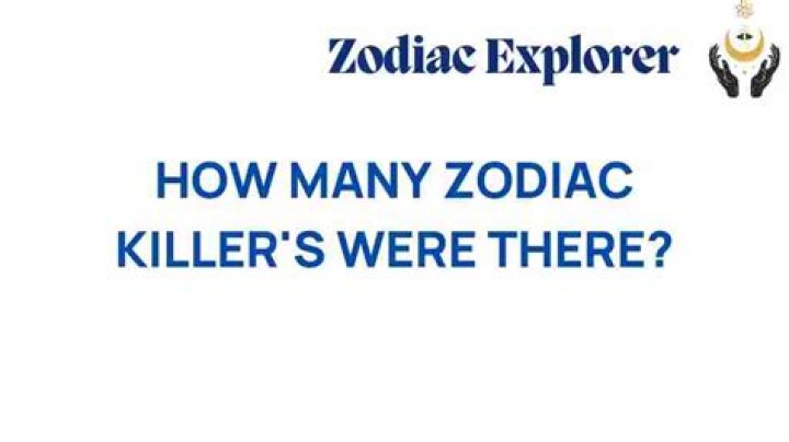 How Many Zodiac Killers Were There?