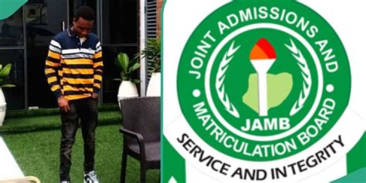 "How You Take Do Am?" Young Man Who Wrote JAMB Exam for 3 Years Cries, Displays His UTME Score