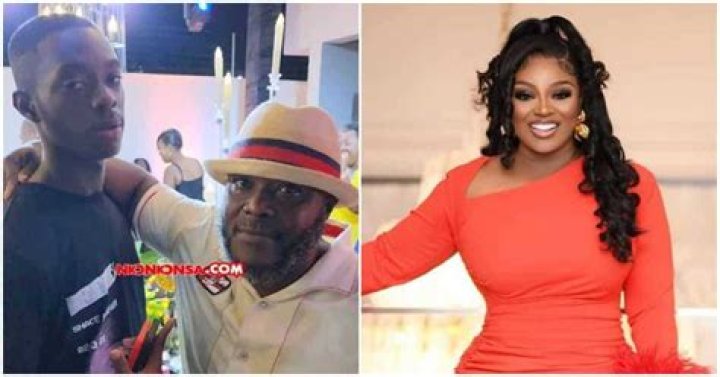 Jackie Appiah’s Ex-husband and Son Spotted at a Party, Video Melts Hearts of Ghanaians