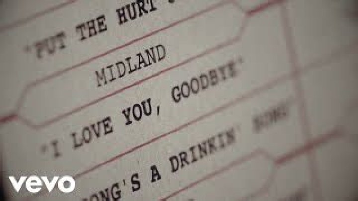 Lyrics & Translations of I Love You, Goodbye by Midland