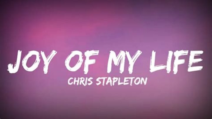 Lyrics & Translations of Joy Of My Life by Chris Stapleton