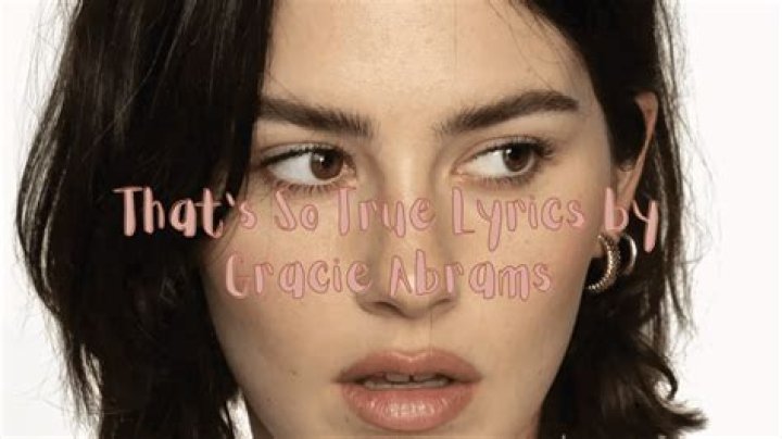 Lyrics & Translations of The Bottom by Gracie Abrams