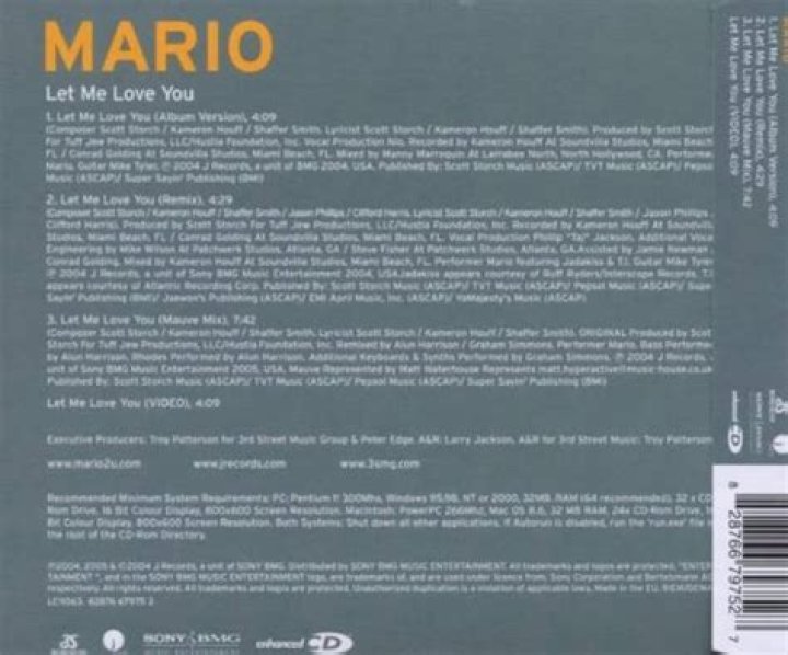 Mario – Let Me Love You (Mp3 Download)