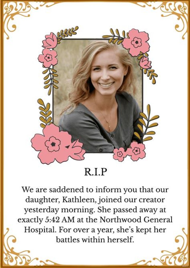 Meadow Goodman Death And Obituary: Suicide Case