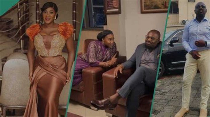Mercy Johnson’s Attempts to Get Jim Iyke to Join Nasboi’s Umbrella Challenge Leaves Fans Talking