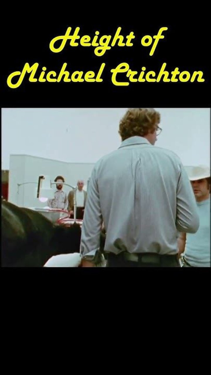 Michael Crichton Height