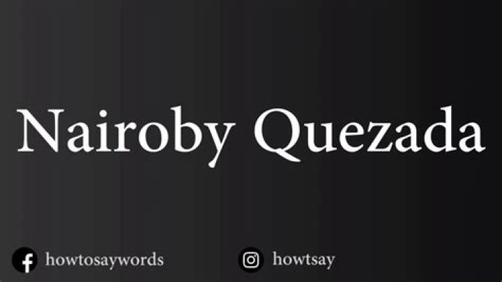 Nairo aka. Nairoby Quezada
