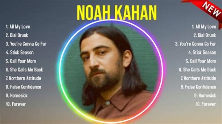 Noah Kahan Famous Songs | Popnable