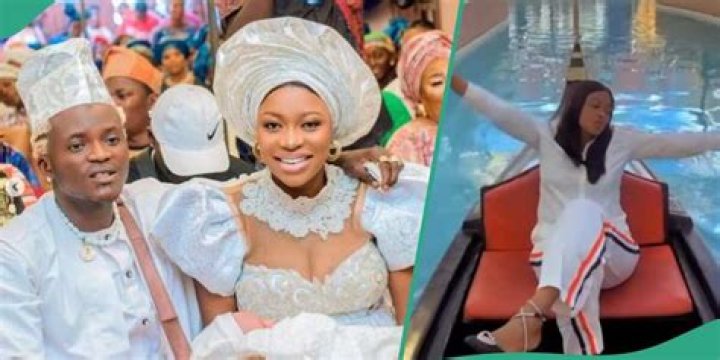Portable’s 4th Wife Ashabi Turns Heads, Rocks Heels on Boat in Qatar: "Wetin Do Your Steeze?"