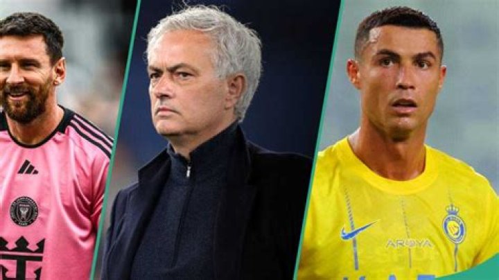 Ronaldo vs Messi: Jose Mourinho Names ‘Dream’ Player He Regrets Not Signing