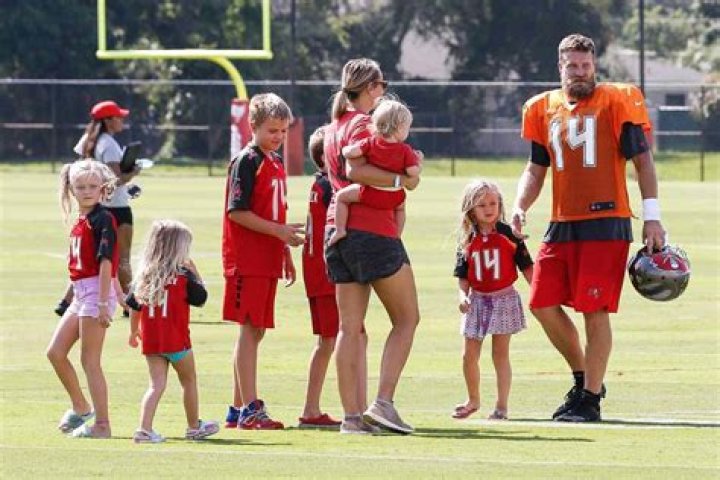 Ryan Fitzpatrick’s children: meet the footballer’s seven kids