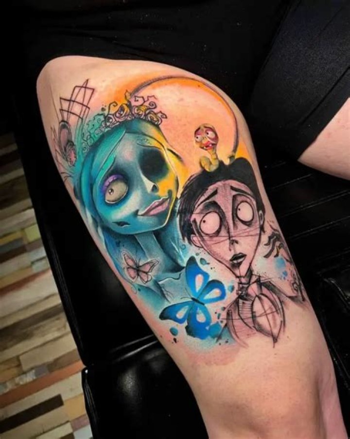 The Best Tim Burton Tattoo Ideas — Tattoo Sleeve and Back Tattoos