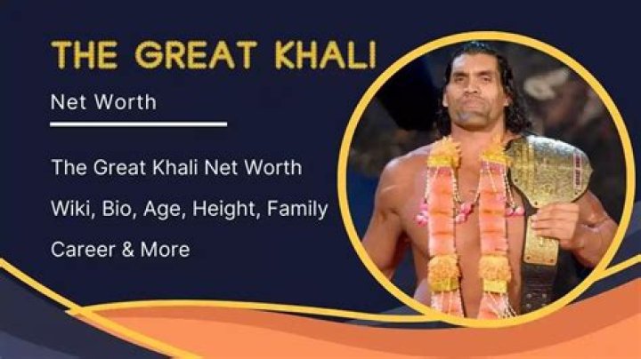 The Great Khali Net Worth – How Much is The Great Khali Worth?