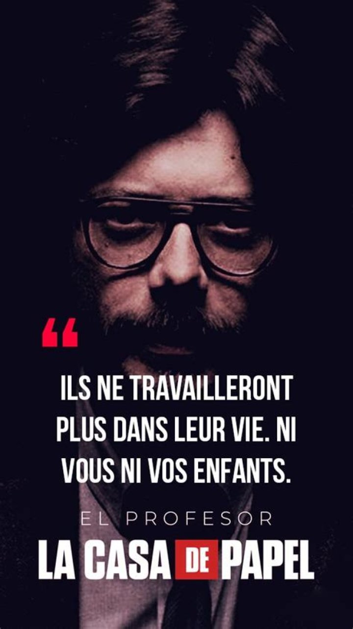 Top 21 Meilleures Citations de La Casa de Papel (Photos)