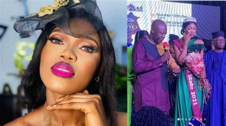 Touching Moment New Miss Oyo State Arrived Home to Warm Embrace of her Widow Mum