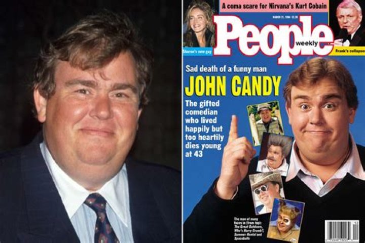 What was John Candy's cause of death? The story explored
