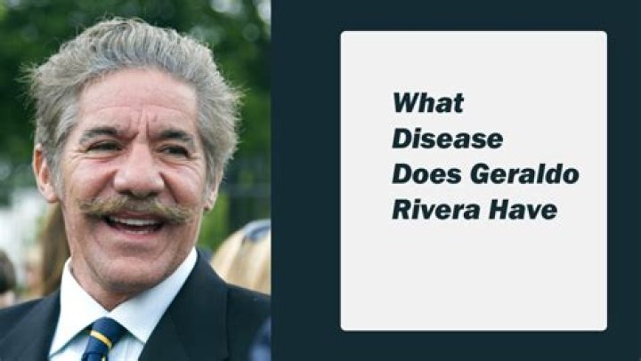 Why Does Geraldo Rivera Have a Cane? Here's What We Know