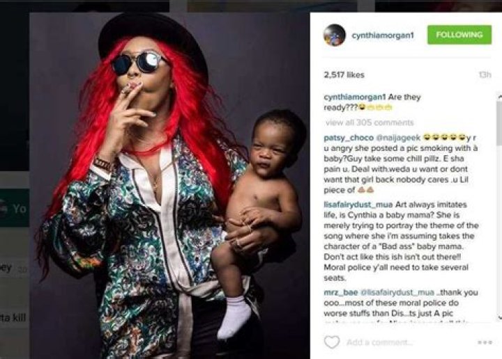 Why I Kissed Burna Boy- Cynthia Morgan