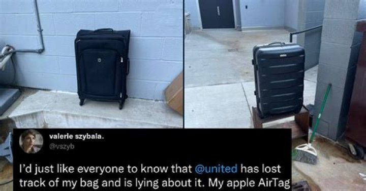 Woman Claims She Found Luggage Outside Apartment Complex After United "Lost" It